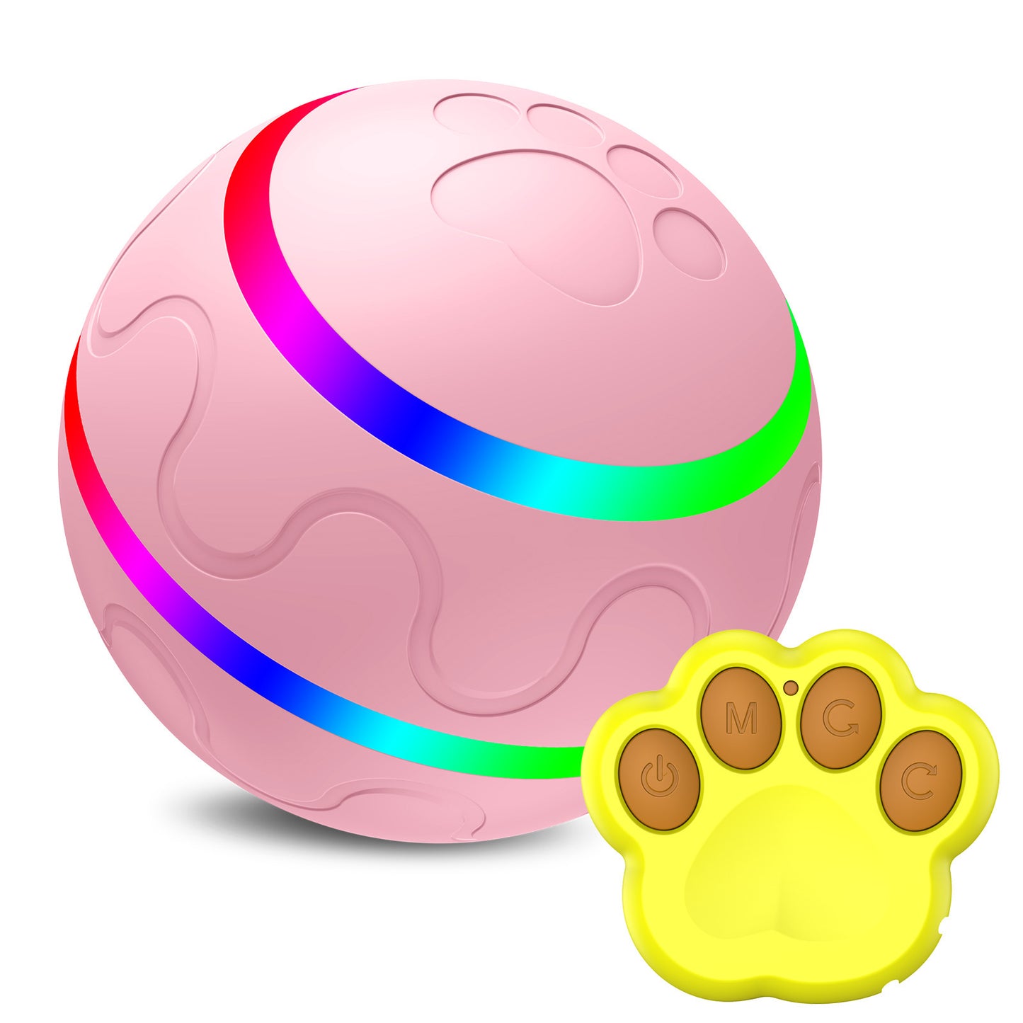 Smart Rotating Cat Toy – USB & Remote