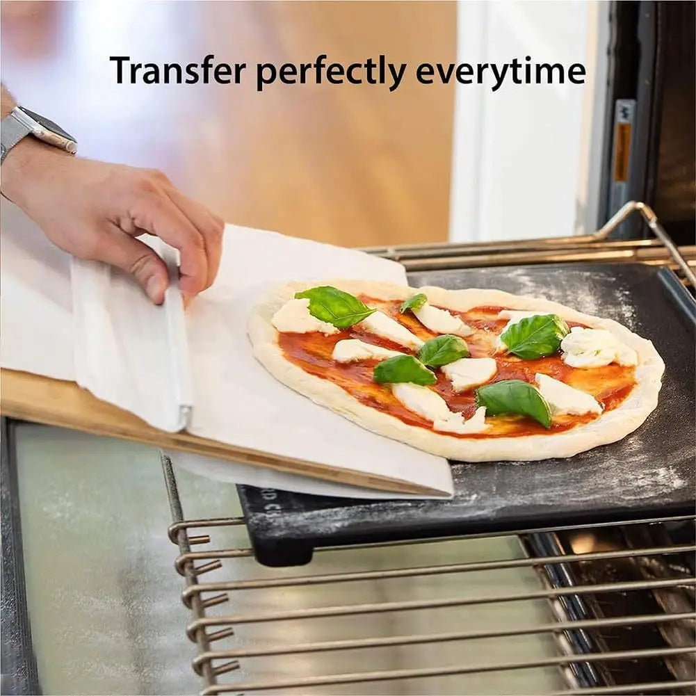 Sliding Pizza Shovel – Non-Stick Pizza Transfer Board & Baking Tool