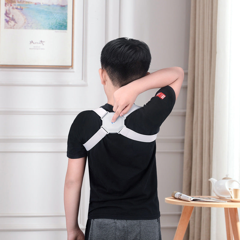 Smart Adjustable Posture Corrector Belt – Real-Time Back & Spine Alignment Support for Kids & Adults