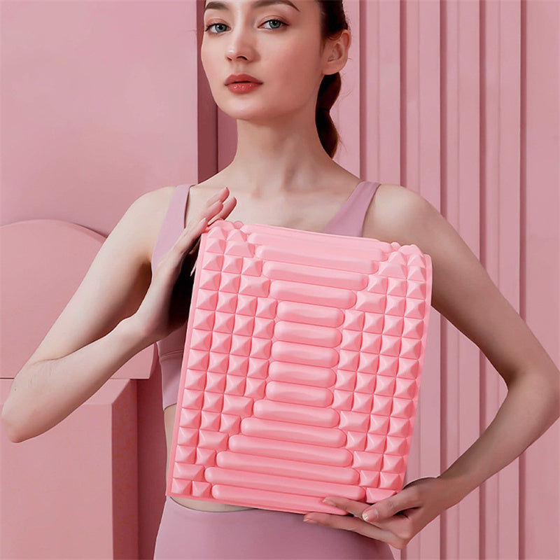 Back Stretcher Pillow – Neck & Lumbar Support Massager for Pain Relief & Relaxation