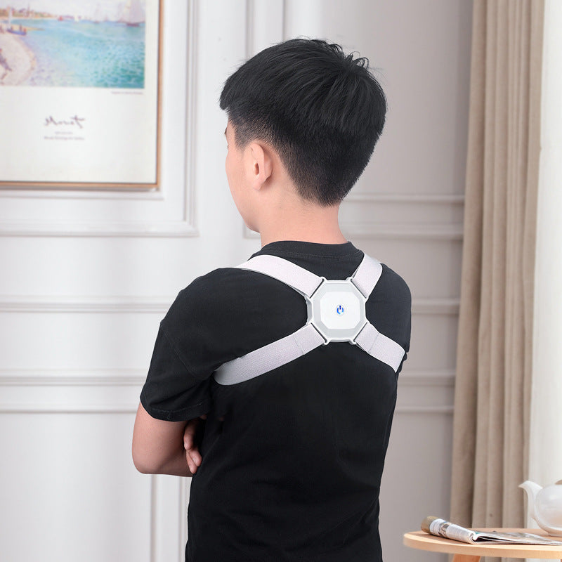 Smart Adjustable Posture Corrector Belt – Real-Time Back & Spine Alignment Support for Kids & Adults